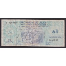 ARGENTINA EC. 012 BONO BILLETE DE EMERGENCIA JUJUY